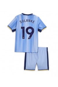 Tottenham Hotspur Dominic Solanke #19 Babytruitje Uit tenue Kind 2024-25 Korte Mouw (+ Korte broeken)